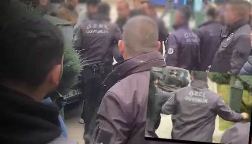 Eskişehir Anadolu Üniversitesi'nde arbede yaşandı! İşte o görüntüler