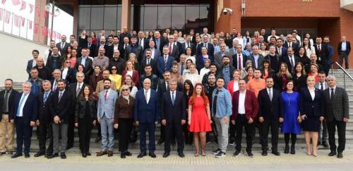 Eskişehir Anadolu Üniversitesi'nde bayramlaşma töreni