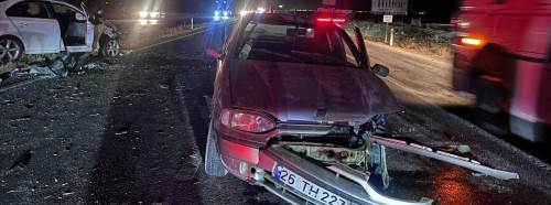 Eskişehir-Ankara yolunda feci kaza: 5 kişi yaralandı