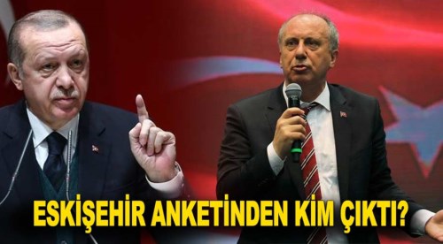 Eskişehir anketinden kim çıktı?