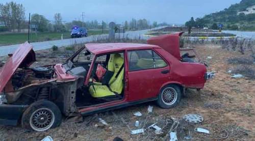 Eskişehir araç takla arttı: Baba öldü, oğlu yaralı!