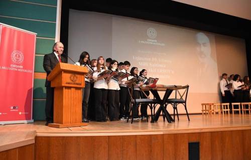 Eskişehir Atatürk Lisesi’nden Mehmet Âkif Ersoy’u anma programı