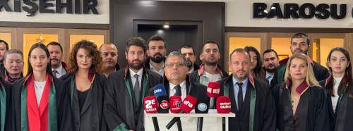 Eskişehir Barosu Başkanı’ndan dikkat çeken çıkış! “Haklarımızı birlikte savunacağız”