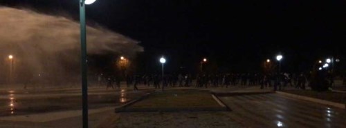 Eskişehir Basket - Beşiktaş maçında olay! TOMA...