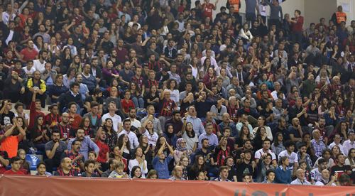 Eskişehir Basket'te muhteşem atmosfer