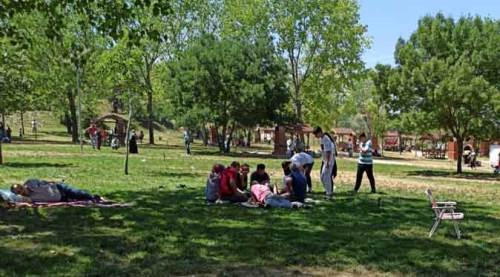 Eskişehir bayramda o alanlara akın etti