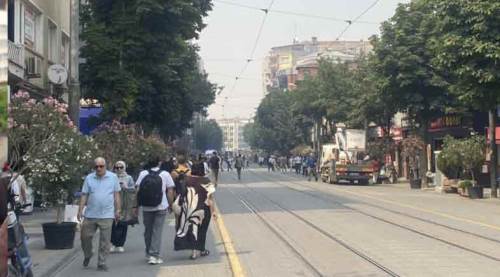 Eskişehir bir anda gri bulutlarla kaplandı: İşte sebebi...