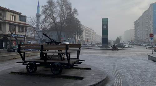 Eskişehir bu görüntüye uyandı