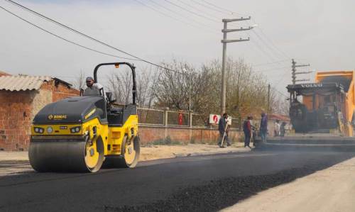Eskişehir Büyükşehir Belediyesi asfalt çalışmalarına başladı