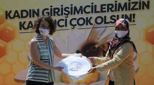 Eskişehir Büyükşehir'den "bal gibi oluyormuş" dedirten destek!