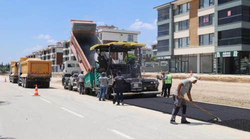 Eskişehir Büyükşehir'den iki mahalleye hizmet veren yolda düzenleme