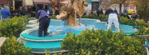 Eskişehir Büyükşehir ekiplerinden kent estetiğini koruma çalışmaları!