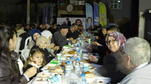 Eskişehir Büyükşehir'in iftar sofrası Mihalgazi’de kuruldu