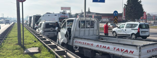 Eskişehir çevreyolunda kaza! 4’ü çocuk 7 kişi yaralandı