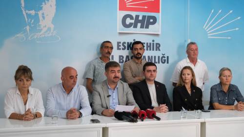Eskişehir CHP İl Sekreteri Caner Çelik: "Operasyonları bizi durduramaz"