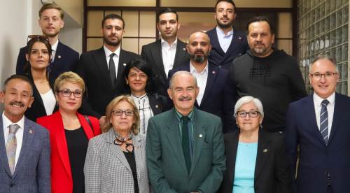 Eskişehir CHP Yılmaz Büyükerşen'le buluştu