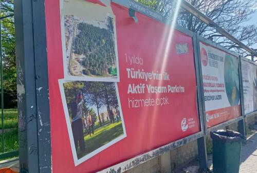 Eskişehir’de “Aktif Yaşam Parkı” billboardlarla tanıtılıyor