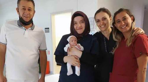 Eskişehir'de "mucize" bebek: Doğduğunda sadece 570 gramdı...