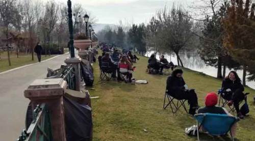 Eskişehir'de "ne anladık bu yasaktan" dedirten görüntüler...