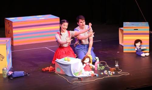 Eskişehir'de "Pompenya" oyunu çocuklara unutulmaz anlar yaşattı