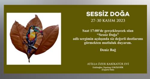 Eskişehir'de "Sessiz Doğa" sanatseverlerle buluşuyor: İşte sergi tarihi... 