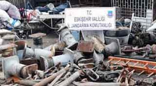 Eskişehir'de "tren vagonu" hırsızlığı!