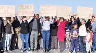 Eskişehir'de "yol" eylemi: Artık sesimizi duyun!
