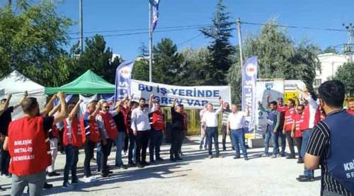 Eskişehir'de 100 günden uzun süredir grevdeler