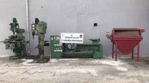 Eskişehir'de 15 tonluk hırsızlık