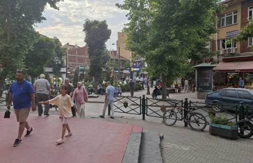 Eskişehir’de 2 Eylül Caddesi’nde hareketlilik