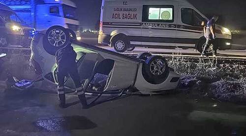 Eskişehir'de 2 kişiyi hastanelik edip ardına bile bakmadan kaçtı!