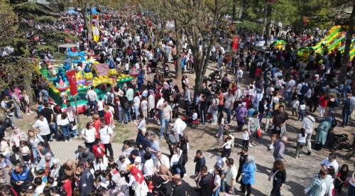 Eskişehir'de 23 Nisan coşkusu parklara taşındı!