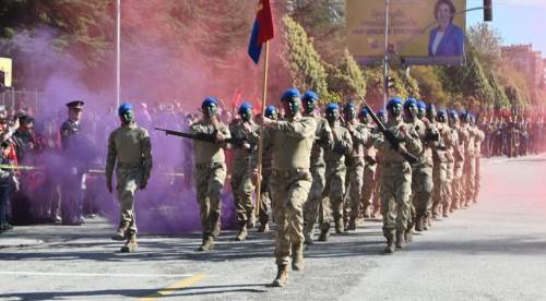 Eskişehir’de 29 Ekim, jandarma gösterisiyle görsel şölene dönüştü