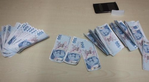 Eskişehir'de 3 bin TL sahte parayla yakalandı!
