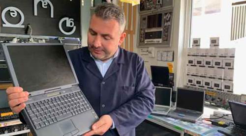 Eskişehir’de 30 yıllık laptoplara farklı sektörlerden talep yoğunluğu
