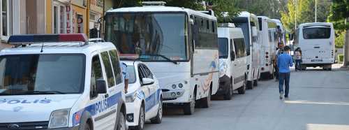Eskişehir’de 34 polis adliyeye sevk edildi