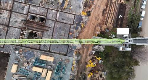 Eskişehir'de 35 metre yükseklikte eksi 10 derecede tehlikeli görev