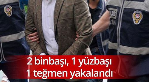 Eskişehir'de 4 muvazzaf asker yakalandı