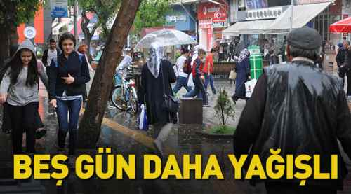Eskişehir'de 5 gün daha yağış bekleniyor