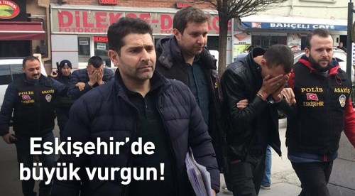 Eskişehir'de 50 bin liralık içki/sigara soygunu