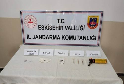 Eskişehir'de 7 farklı uyuşturucu olayı!