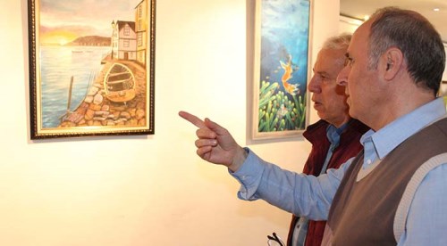 Eskişehir'de 8 ressam karma sergi açtı