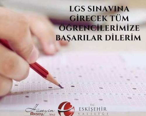 Eskişehir'de 9 bini aşkın öğrenciye Vali Aksoy'dan destek mesajı