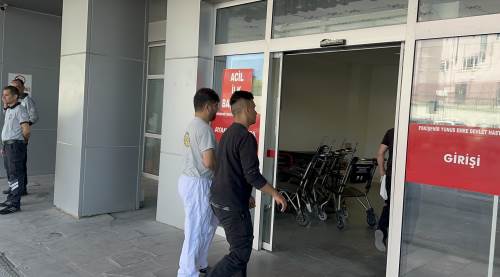 Eskişehir’de acemi kasaplar soluğu hastanede aldı!