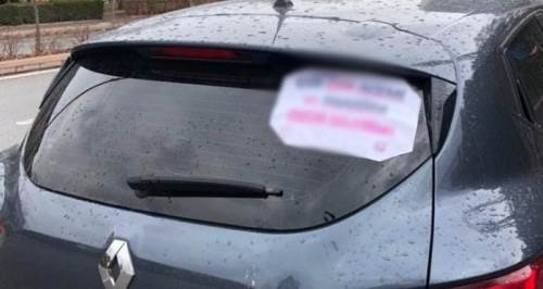 Eskişehir'de acemi şoförün notunu gören gülme krizine giriyor