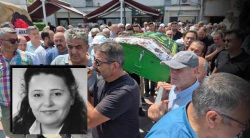 Eskişehir’de acı veda! Kazada ölen kadın gözyaşlarıyla uğurlandı