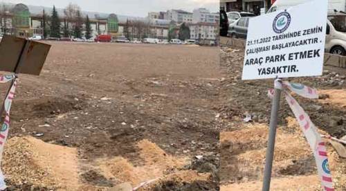 Eskişehir'de açık otoparka dönmüştü, yasaklandı!