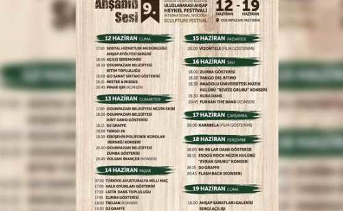 Eskişehir'de Ahşabın Sesi Festivali 12 Haziran’da başlıyor