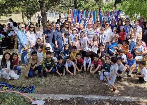 Eskişehir'de aileler ve öğrenciler doyasıya eğlendi