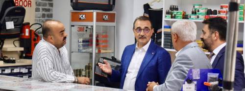 Eskişehir'de AK Parti heyeti Teksan’da esnafla buluştu